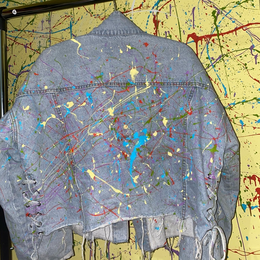 Splatter Paint Jacket - image 1
